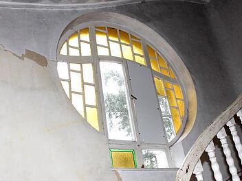 Das Treppenhaus der Höchstadter Galstervilla ist noch gut erhalten. Foto: Andreas Dorsch