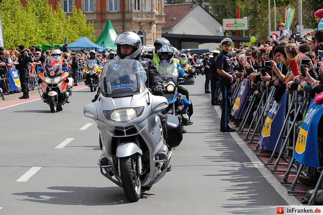Motorradsternfahrt in Kulmbach: der Sonntag