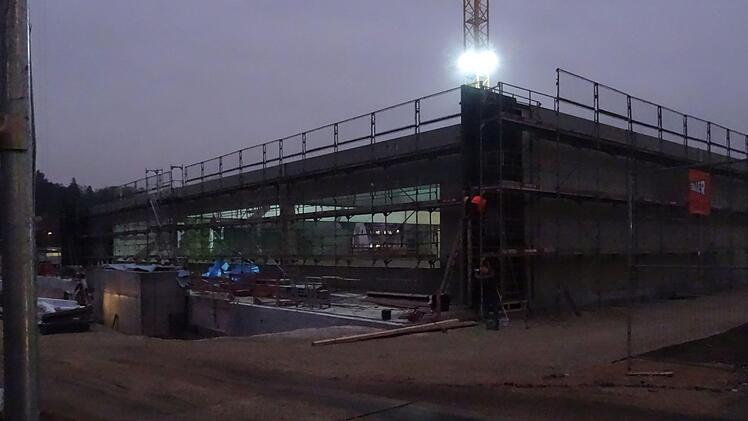 au-Chronik der neuen Angerhalle in Coburg: 9. Dezember 2016.Foto: Jochen Berger