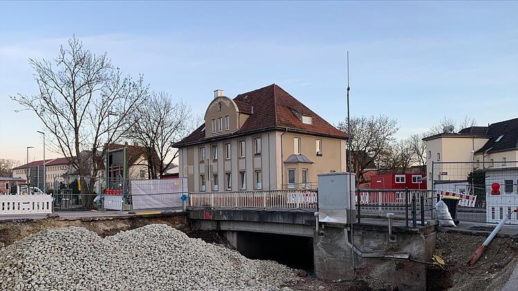 Blick auf die Brücke im Kanonenweg