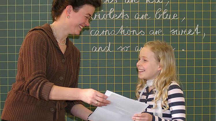 Claudia Schmidt wirbt als Schulleiterin der Theodor-Heublein-Schule für das kommende Jahr noch um Abc-Schützen - denn womöglich reichen die Zahlen nicht zur Bildung einer 1. Klasse. Foto: Archiv