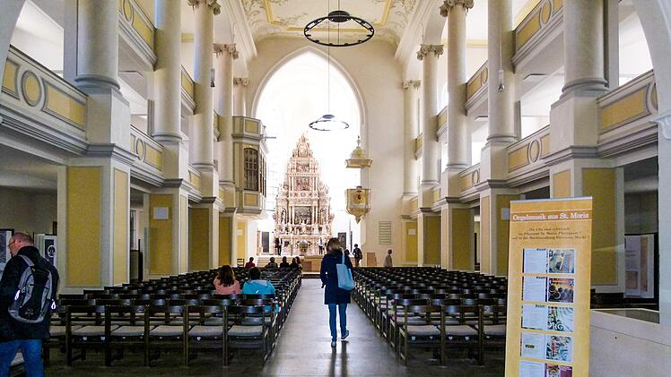 Die St. Moriz-Kirche zeigt sich nach grundlegender Sanierung in hellem Glanz.  Foto: Marion Krüger-Hundrup
