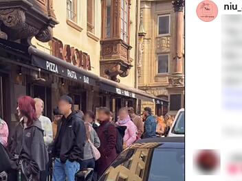 N&uuml;rnberger Caf&eacute; vor Schlie&szlig;ung &uuml;berrannt