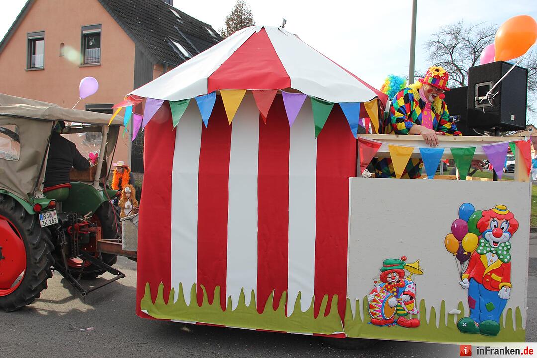 Faschingszug Oberhaid 2016