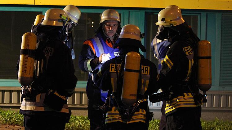 Großübung beim Bekleidungszentrum der Bundeswehr. Foto: Sebastian Schmitt-Mathea