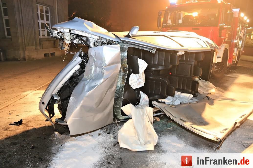 Verkehrsunfall an Coburger Bahnhof