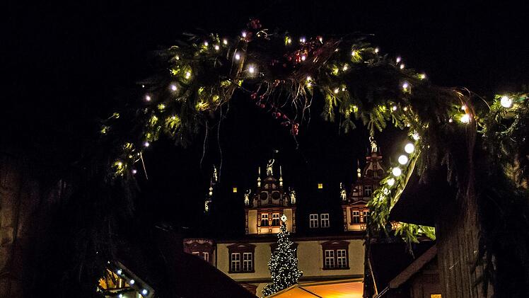 Malerisch: Impressionen vom Coburger WeihnachtsmarktFoto: Jochen Berger