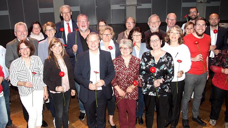 Die Stadtratskandidaten der Herzogenauracher SPD