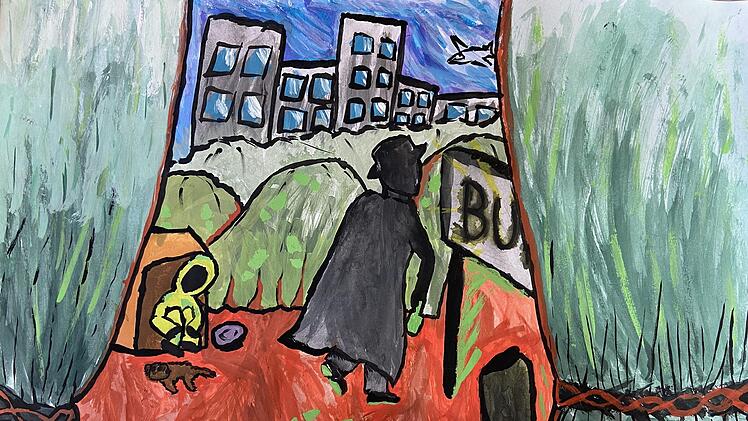 Das hat Emilia Wichary gemalt. Foto: Tiffany Baysden