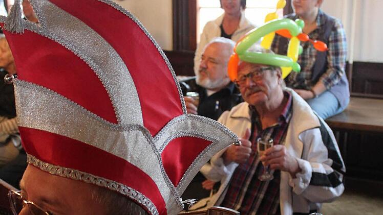 Nicht nur der SKK, auch das Publikum war närrisch aufgelegt. Foto: Markus Häggberg