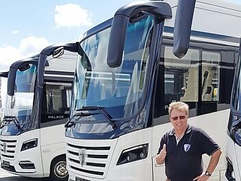 Morelo-Geschäftsführer Reinhard Löhner spürt keinen Rückgang bei der Nachfrage nach den luxuriösen Reisemobilen aus Schlüsselfeld - im Gegenteil. Er sieht auf seine Branche einen Boom zukommen.