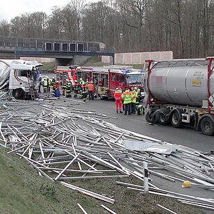 Tödlicher Lkw-Unfall auf der A3