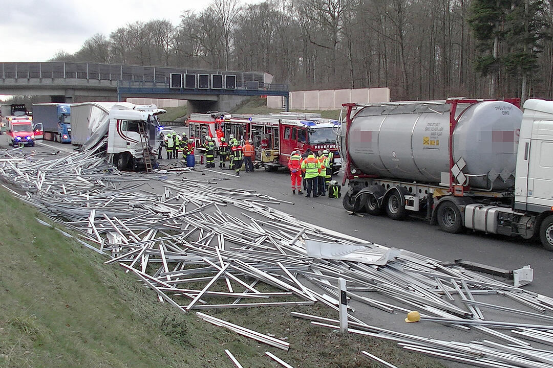 Tödlicher Lkw-Unfall auf der A3