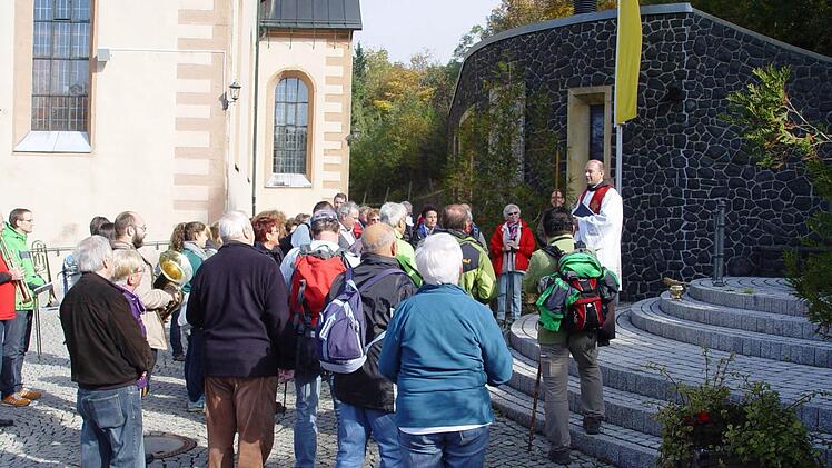 Bad Brückenauer Kreuzbergwallfahrt. Foto: Brigitta Kempe-Wolf
