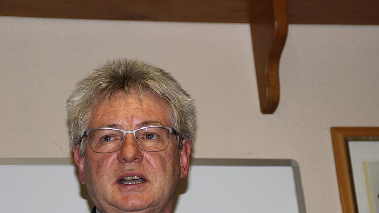 Dieter Werner wurde zum 1. Vorsitzenden der Vereinsgemeinschaft Rottershausen gew&auml;hlt. Er soll nun den Verein aufl&ouml;sen. Foto: Siegfried Erhard