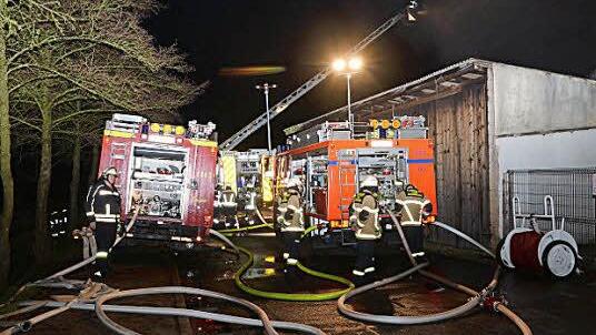215 Rettungskräfte waren vor Ort.  Fotos: Frank Spitzenpfeil
