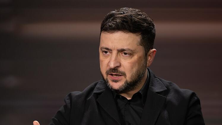 "Ich bin kein Eigent&uuml;mer einer Wohnung, ich bin Pr&auml;sident eines Landes", betonte Wolodymyr Selenskyj bei Lanz.