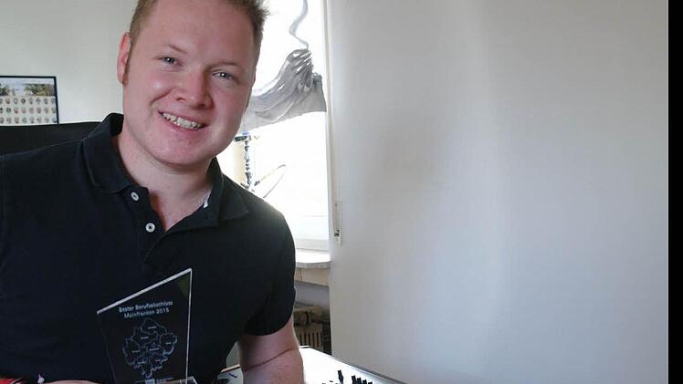 Mainfrankens bester Veranstaltungskaufmann Toni Will kann Arbeit und Hobby schwer trennen. "Auf jeden Fall Musik." Foto: Stephanie Elm