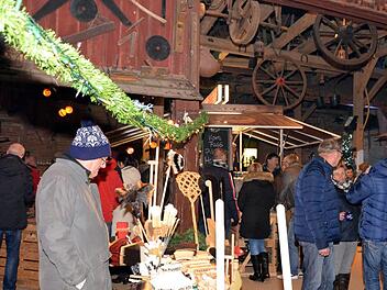 Für weihnachtliche Atmosphäre war an diesem Wochenende in Eltingshausen gesorgt. Foto: Peter Rauch