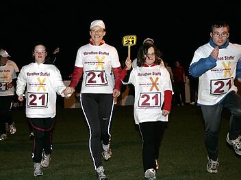 "Ein Lauf in die Normalität: Marathon trotz Down-Syndrom" - dieser startet in diesem Jahr wieder am 18. März. Foto: dpa
