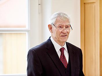 Mit ungebrochener Schaffenskraft feiert Wolfgang Spindler seinen80. Geburtstag. Foto: Tim Hufnagl