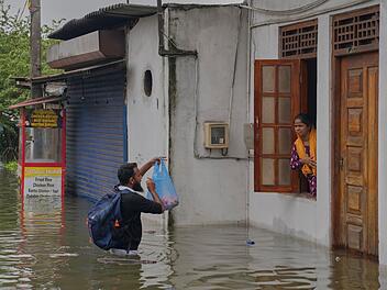 &Uuml;berschwemmungen in Sri Lanka