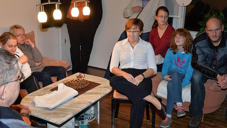 Betrübte Stimmung bei Lydia Müller daheim