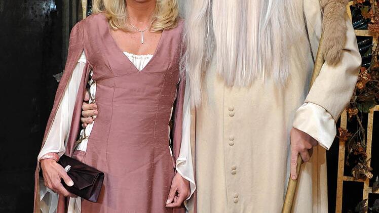 Markus Söder (2010) als Gandalf der Weise aus dem Film Herr der Ringe.Foto: David Ebener, dpa