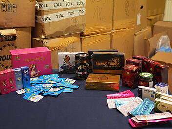 Gef&auml;hrliche Potenzmittel auf A3 in Franken entdeckt