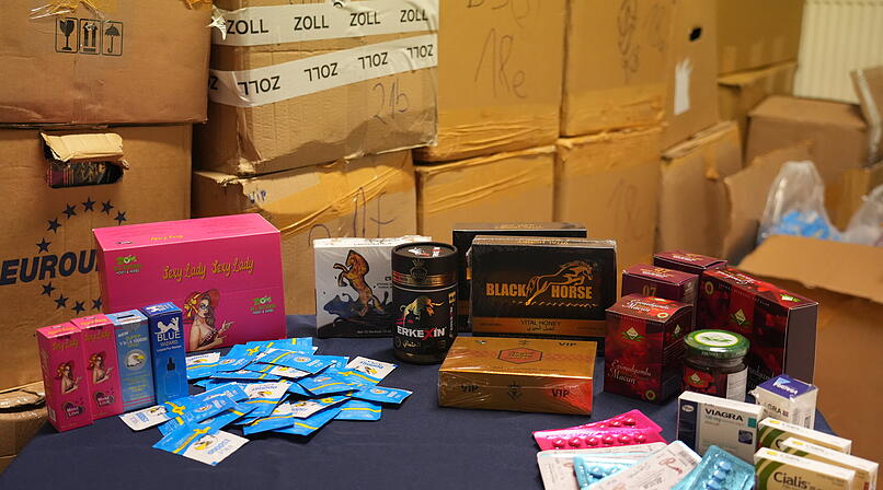 Gefährliche Potenzmittel auf A3 in Franken entdeckt