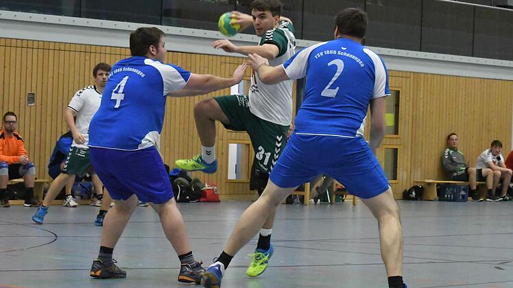 Nimmt es locker auch mit zwei Schonungern auf: der Nüdlinger Kilian Geßner. Foto: Hopf