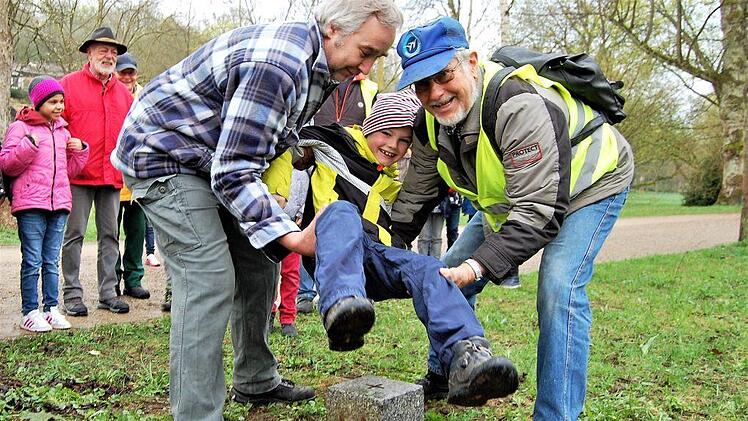 Auch Clemens ließ sich gern von den Feldgeschworenen stauchen.Sigismund v. Dobschütz