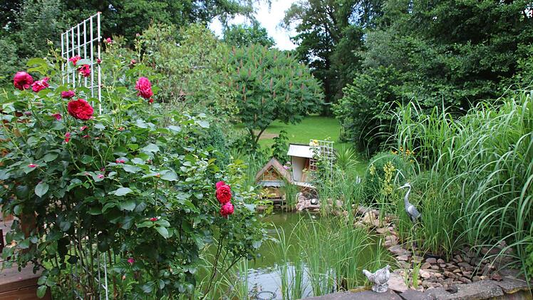 Eindrücke aus dem Garten der Familie Schmitt in Oberthulba. Ralf Ruppert