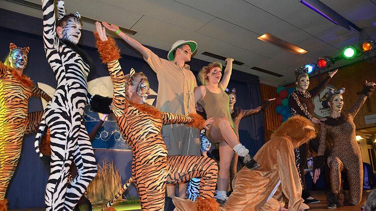 Showtanzgruppe Sulzthal auf Safari