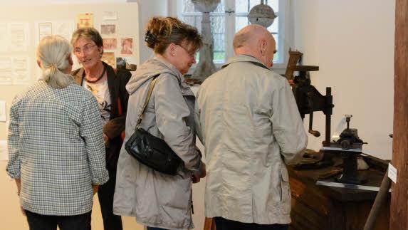 Sonderausstellung zum Tag des offenen Denkmals in Münnerstadt. Foto: Björn Hein