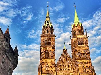 Die Lorenzkirche in N&uuml;rnberg Foto: SterniStern, inFrankenPix