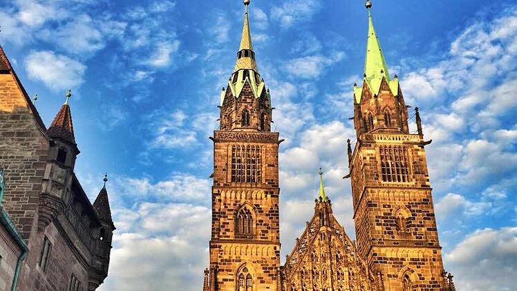 Die Lorenzkirche in N&uuml;rnberg Foto: SterniStern, inFrankenPix