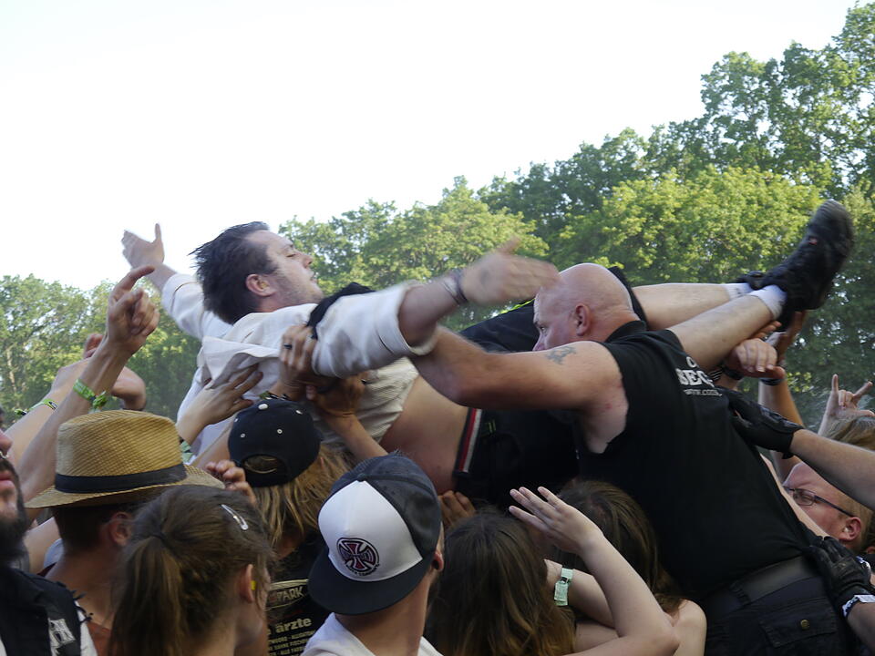 Rock im Park 2019: Dropkick Murphys überzeugen mit Musik statt aufwendiger Lichtshow