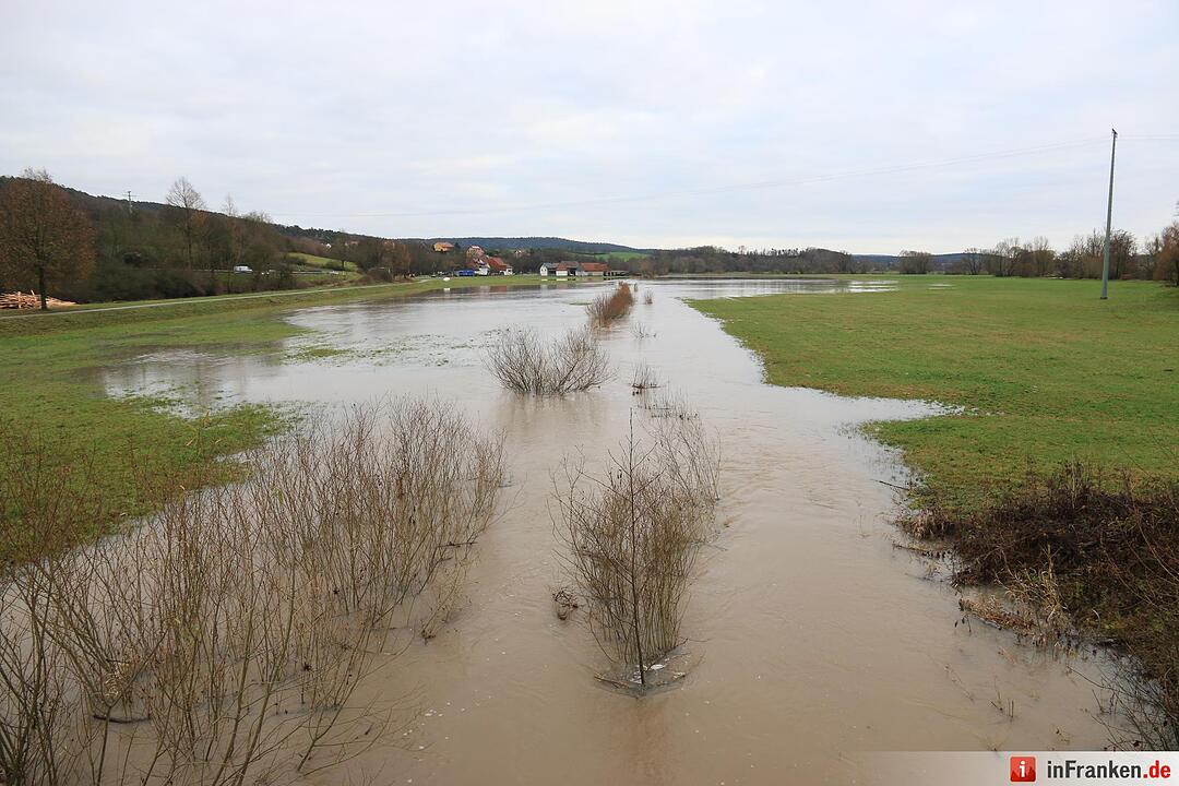 Überschwemmung in Oberfranken - Mürsbach