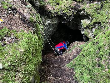 H&ouml;hlenrettung in der Oberpfalz