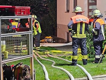 Volkacher Feuerwehr zu &uuml;berflutetem Keller alarmiert - "wie ein Tauchsieder"