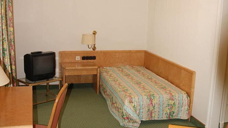 Einzelzimmer im Kurhaushotel.
