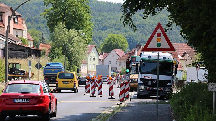 Bilder von der Ortsdurchfahrt Arnshausen. Foto: Ralf Ruppert
