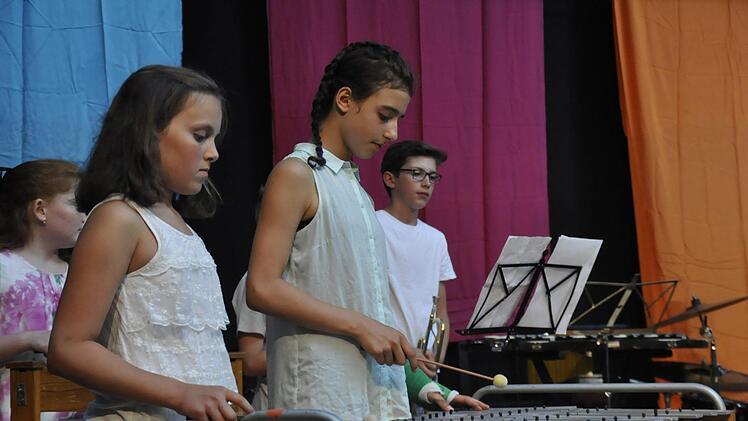 Seit vergangenem Jahr gibt es die Musikklasse 5b. Foto: Peter Klopf