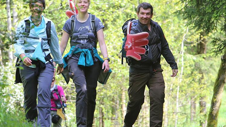 Der Wandermarathon war 2014 ein Höhepunkt im Frankenwald. Dort soll des Wandern eine immer stärkere Rolle im Tourismus spielen. Foto: Archiv/Barbara Herbst