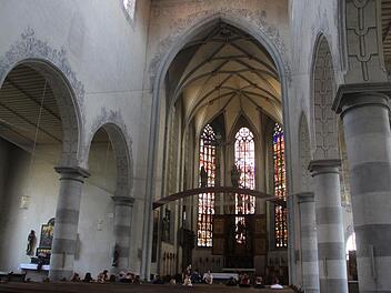 Nach dem Osterfest 2019 werden die Sanierungsarbeiten in der Stadtpfarrkirche beginnen. :Heike Beudert