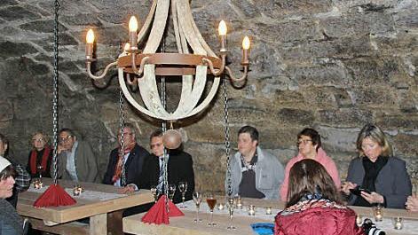 Beeindruckendes Ambiente: Unter dem Jahrhunderte altem Sandstein sollen Gäste zukünftig unter anderem bei Event-Abendessen das besondere Flair des historischen Kellers genießen.