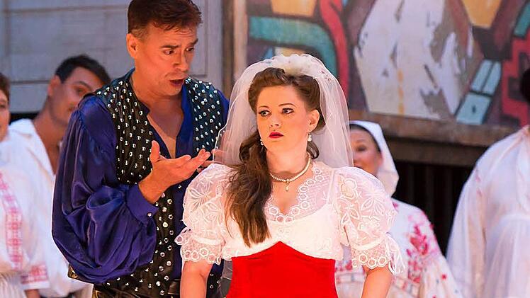 Impressionen vom "Zigeunerbaron" auf der Waldbühne Heldritt.Foto: Albert Höchstädter