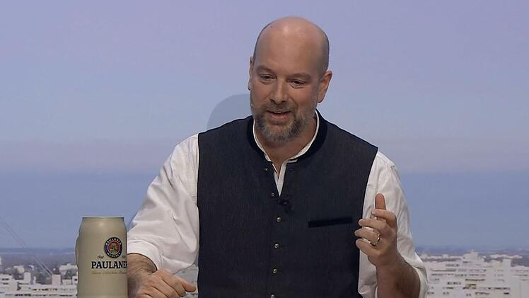 Der Schauspieler und Kabarettist Stephan Zinner gab 2026 sein Deb&uuml;t als Fastenredner auf dem Nockherberg.