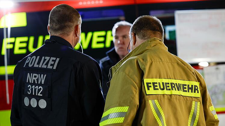 Waldbrand im Hohen Venn